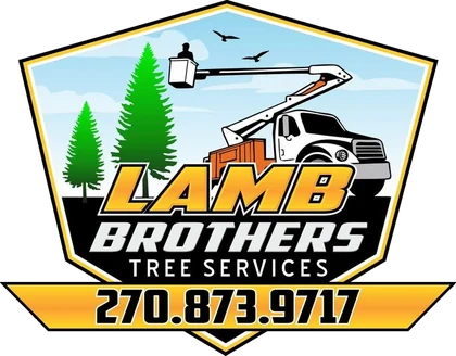 Lamb Brothers Tree Services shield logo